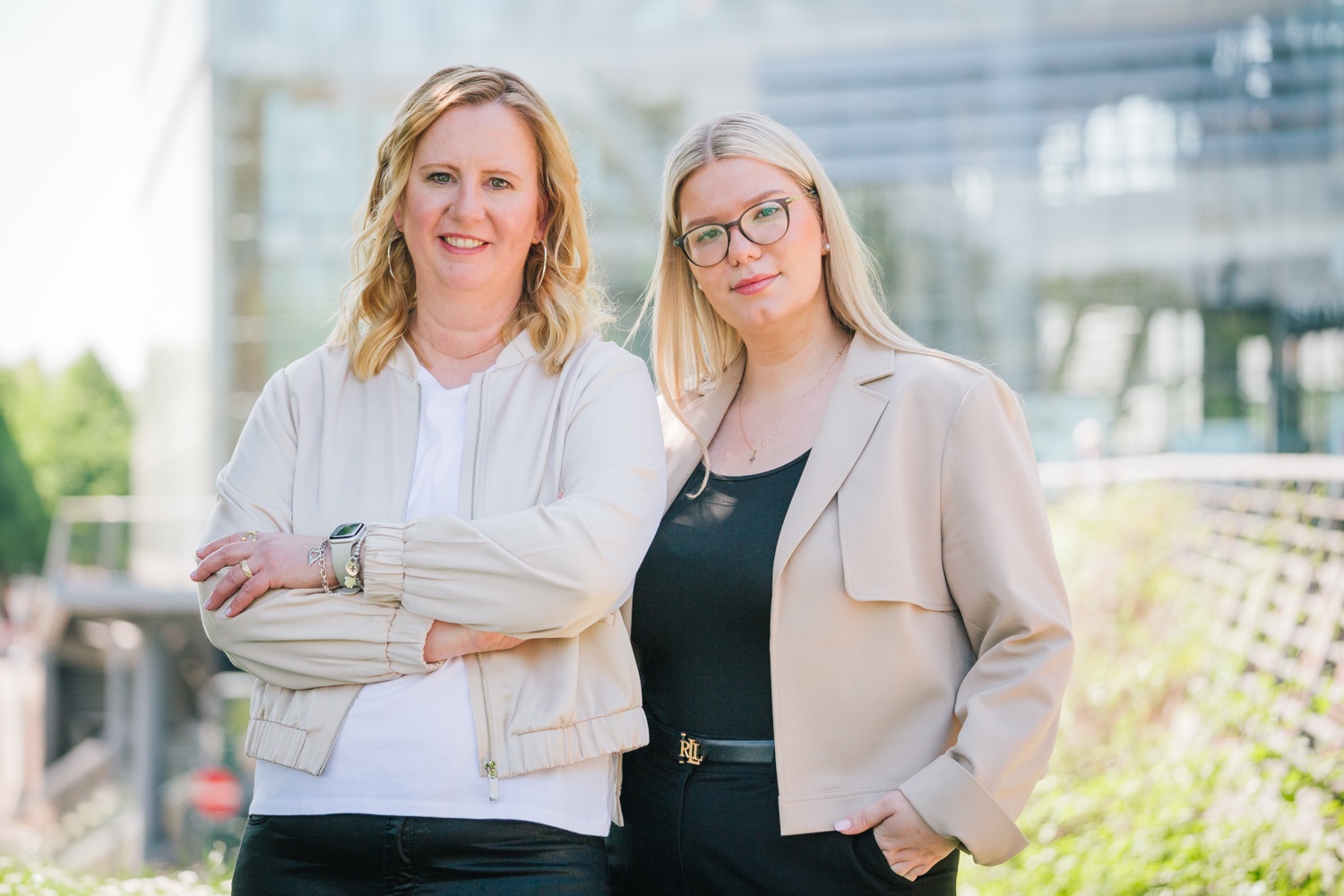 Doris Greinert und Sina Waris Hülk, Gründerinnen Brandvisory